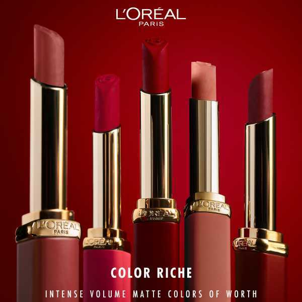 L'oreal Paris Color Riche Volume Matte Lipstick 600 Nude Audacious – Cosmetic Hut